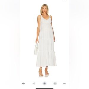 Hatch Maternity white Katherine dress size 0